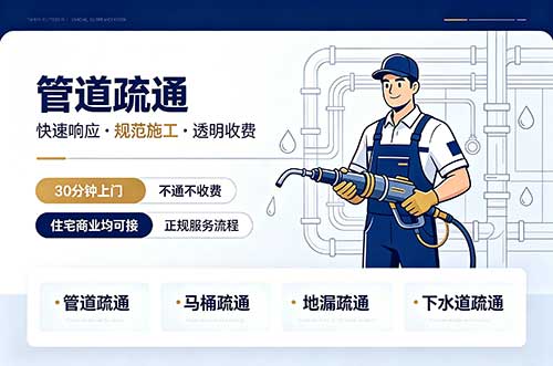 湛江管道疏通