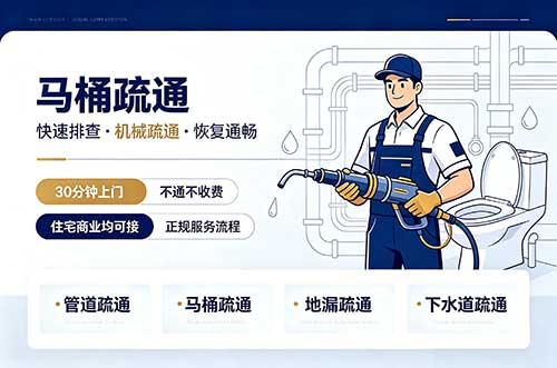 湛江马桶疏通