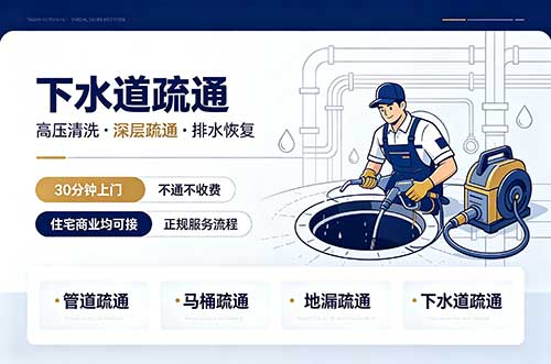 湛江下水道疏通
